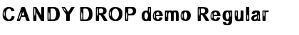 CANDY DROP demo Regular Font