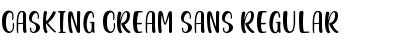 Download Casking Cream Sans Font Download Casking Cream Sans Font