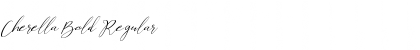 Download Cherella Bold Font