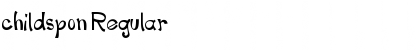 Download childspon Font Download childspon Font