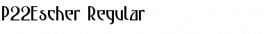 Download P22Escher Font