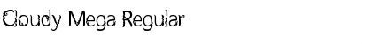Download Cloudy Mega Font Download Cloudy Mega Font