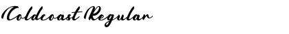 Download Coldcoast Font Download Coldcoast Font