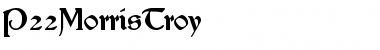 P22MorrisTroy Medium Font