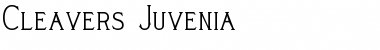 Cleaver's_Juvenia Font