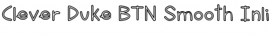 Clever Duke BTN Smooth Inline Regular Font