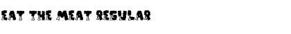 Download EAT THE MEAT Font Download EAT THE MEAT Font
