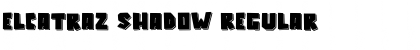 Download Elcatraz Shadow Font