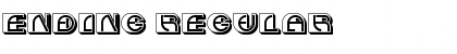 Download Ending Font Download Ending Font