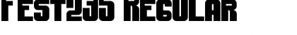 Fest235 Regular Font