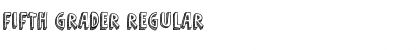 Download Fifth Grader Font Download Fifth Grader Font