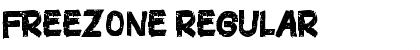 FREEZONE Regular Font