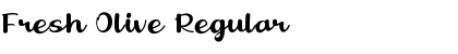 Download Fresh Olive Font