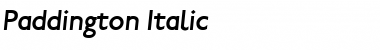 Paddington Font