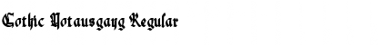 Download Gothic Notausgang Font Download Gothic Notausgang Font