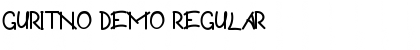 Guritno Demo Font