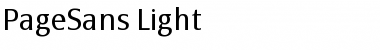 Download PageSans-Light Font Download PageSans-Light Font