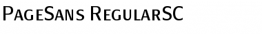 Download PageSans-RegularSC Font Download PageSans-RegularSC Font