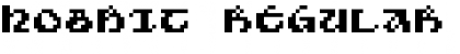 Ho8Bit Regular Font