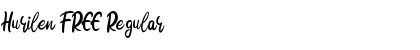 Download Hurilen FREE Font