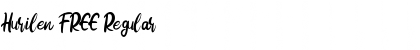 Download Hurilen FREE Font
