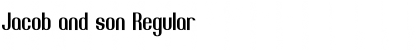 Download Jacob and son Font Download Jacob and son Font