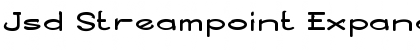 Jsd Streampoint Font