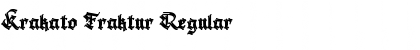 Download Krakato Fraktur Font Download Krakato Fraktur Font