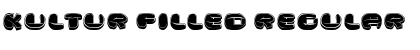 Download Kultur Filled Font Download Kultur Filled Font