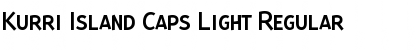 Download Kurri Island Caps Light Font