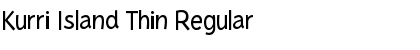 Kurri Island Thin Regular Font