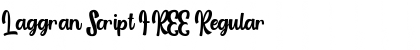 Laggran Script FREE Font