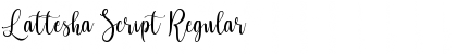 Download Lattesha Script Font