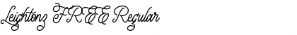 Leightonz FREE Regular Font