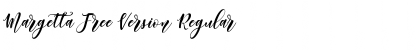 Download Margetta Free Version Font