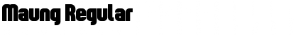 Download Maung Font