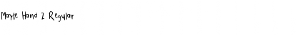 Download Mayte Hand 2 Font Download Mayte Hand 2 Font