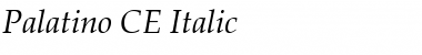 Palatino CE Italic