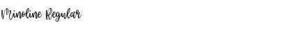 Download Minoline Font Download Minoline Font