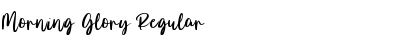 Download Morning Glory Font