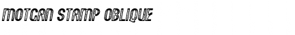 Motgan Stamp Oblique Motgan Stamp Oblique