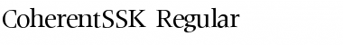 CoherentSSK&nbsp;Regular