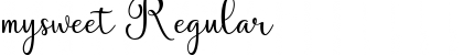 Download mysweet Font