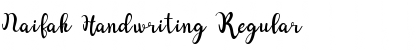 Download Naifah Handwriting Font