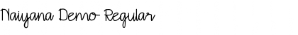 Download Naiyana Demo Font Download Naiyana Demo Font