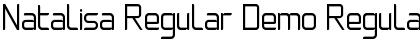 Download Natalisa Regular Demo Font