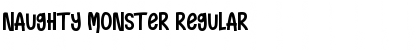 Download Naughty Monster Font