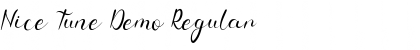 Download Nice Tune Demo Font