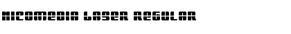 Nicomedia Laser Font