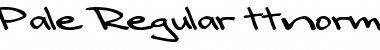 Download Pale Font Download Pale Font